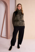 Naya Balloon Shape Trousers NAW26144 with pull-on waist and darted hem