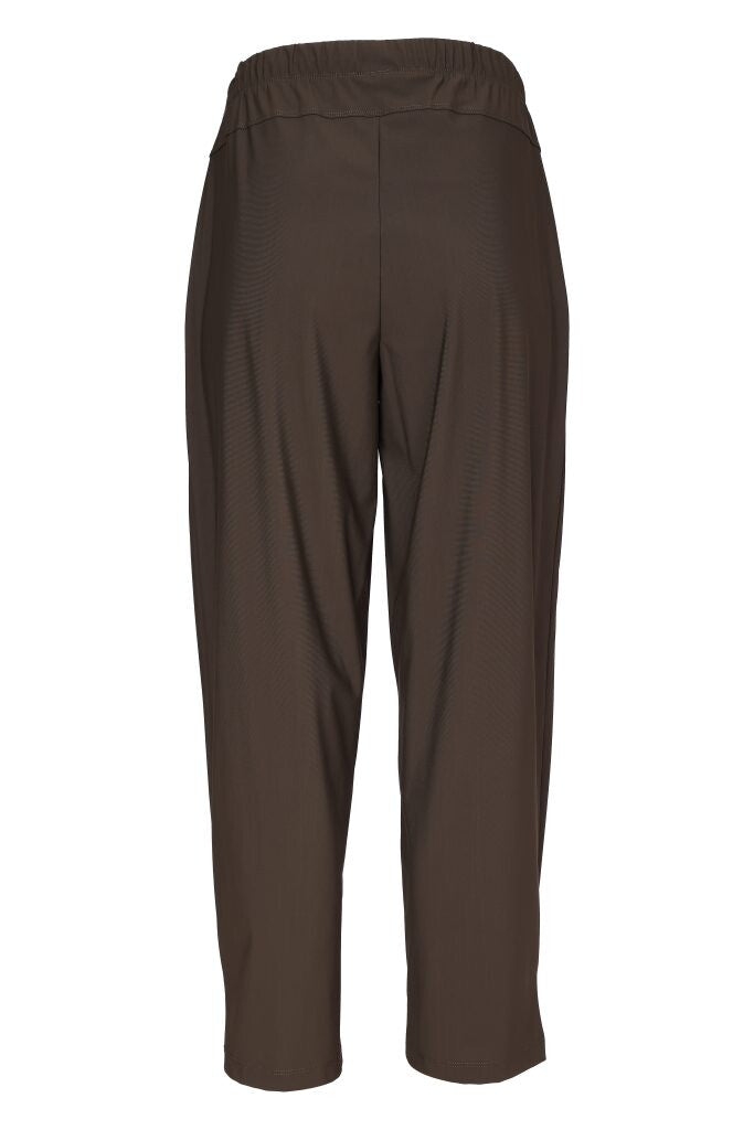Naya Drawstring Tapered Trousers Thyme NAW26116