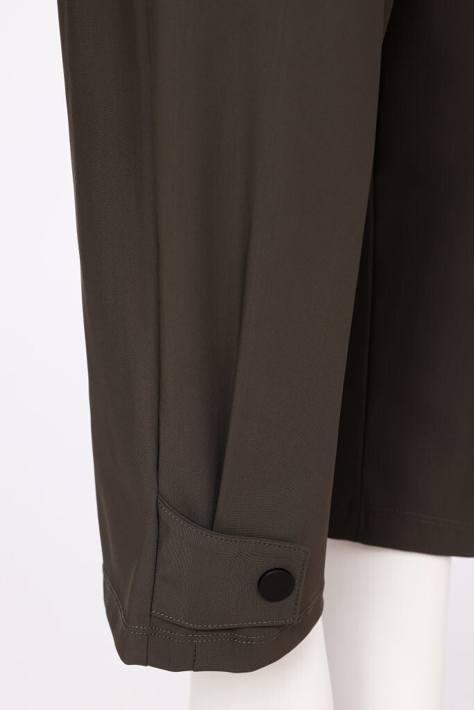 Naya Drawstring Tapered Trousers Thyme NAW26116