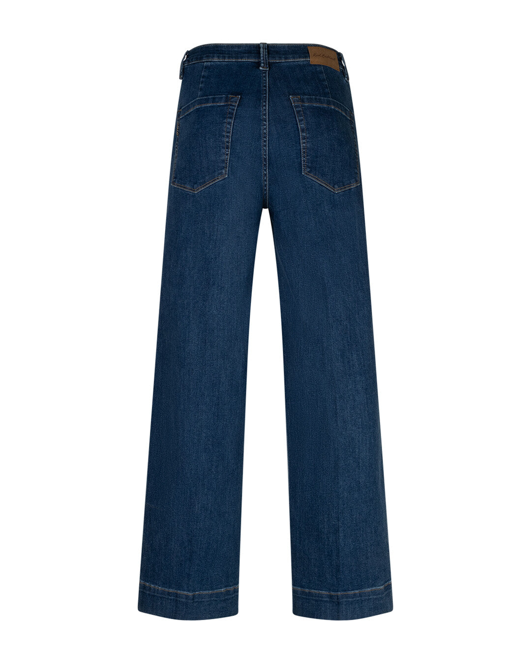 Back view of Red Button Conny Jeans in Dark Blue Used L28 & L30 with wide leg fit